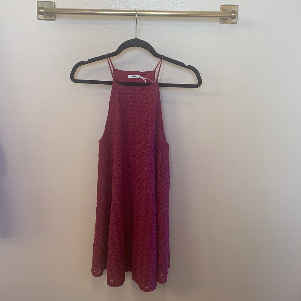 Crocheted Urban Outfitters swing dress